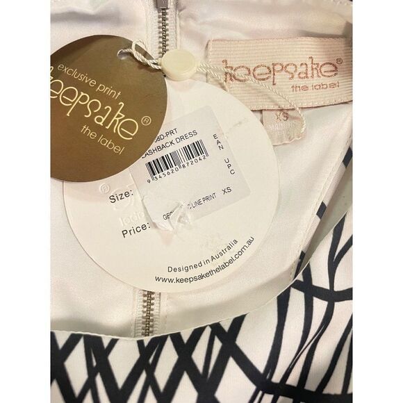 Keepsake the Label Geometric Dress Size XS NWT - Picture 4 of 4
